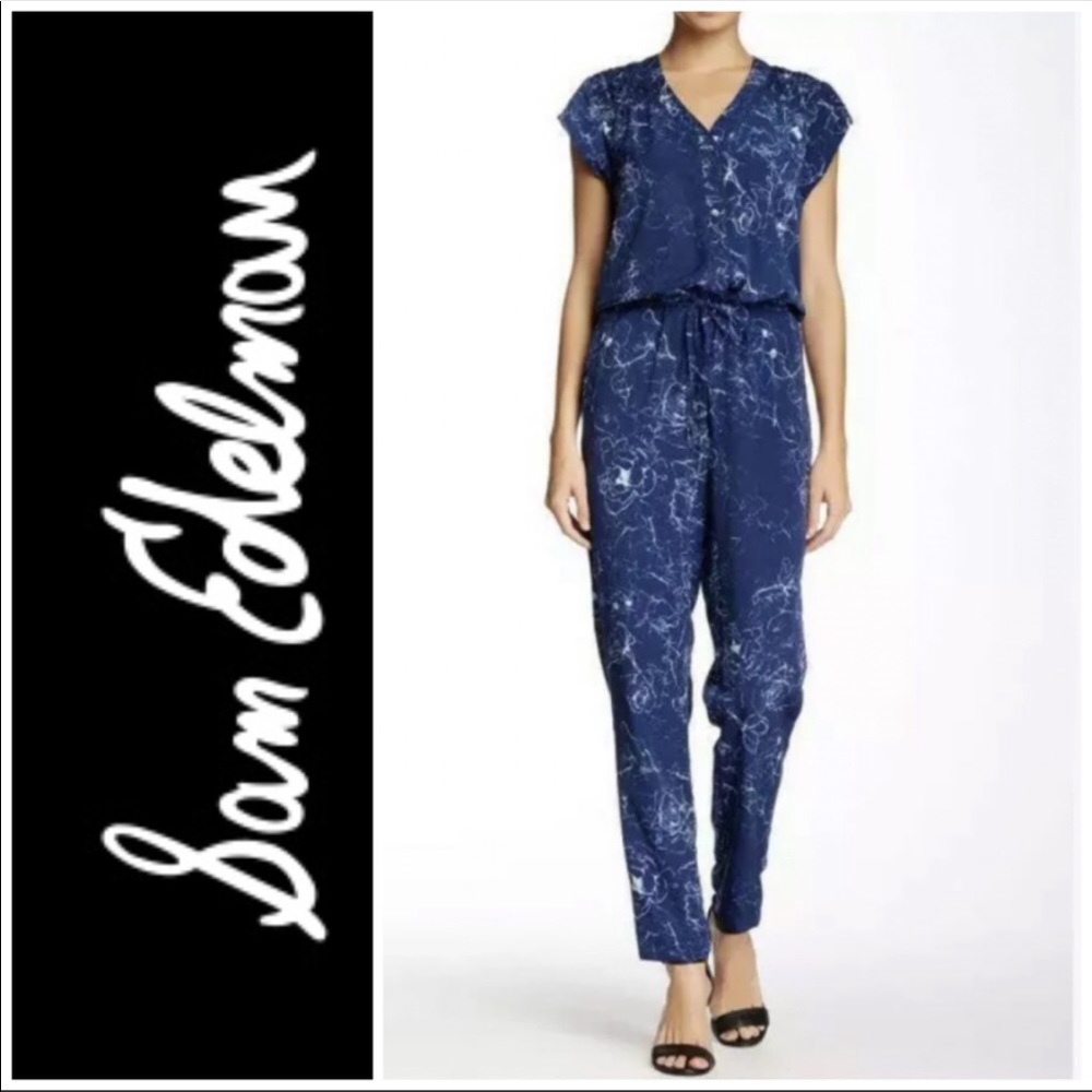 Sam Edelman Navy Blue Jumpsuit size  2